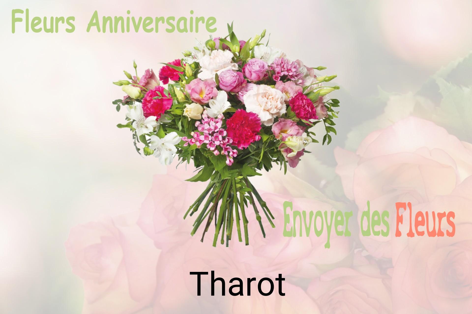 Bouquet de fleurs d’anniversaire livré à Tharot
