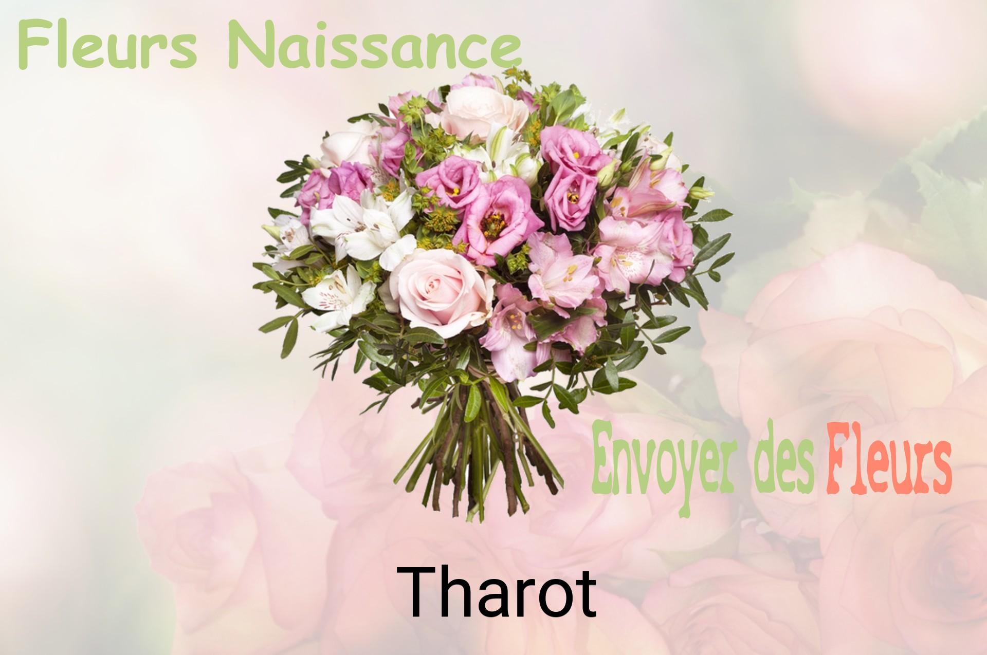 Bouquet de fleurs de naissance livré à Tharot
